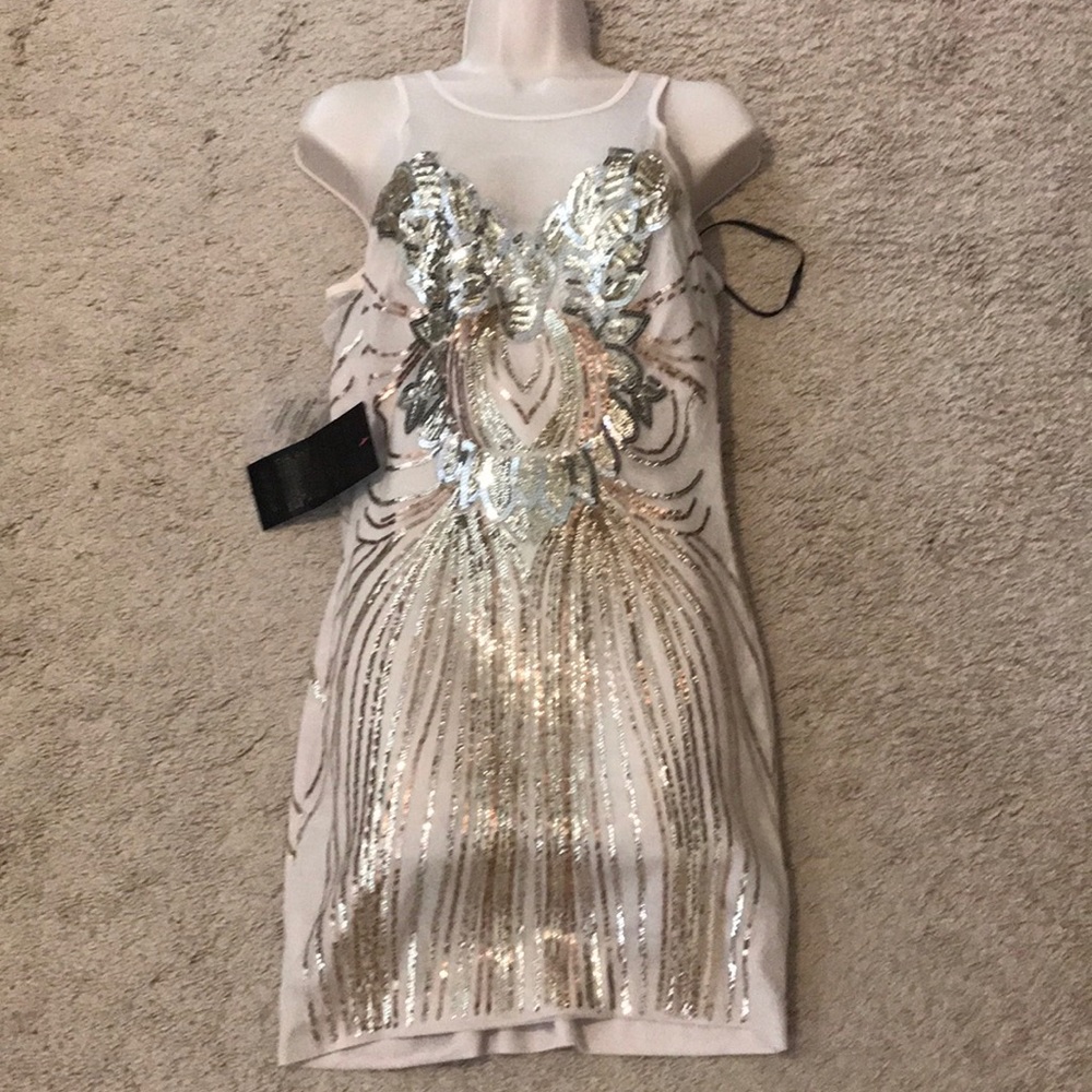 Beautiful bebe sequence dress